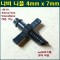 4mm x 7mm 나사식 니플